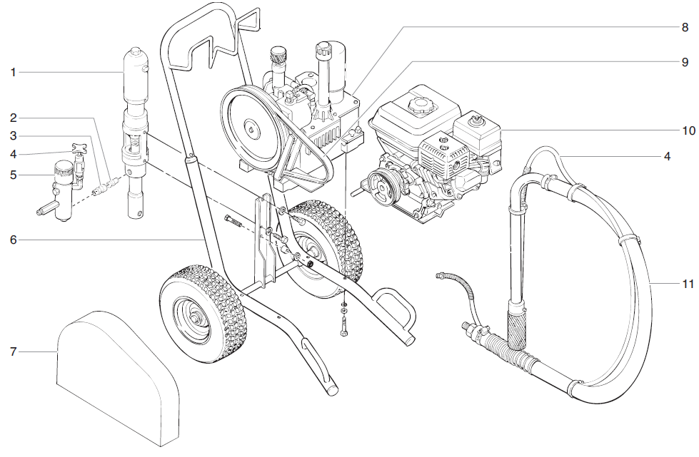 PowrTwin 4900GH Main Assembly